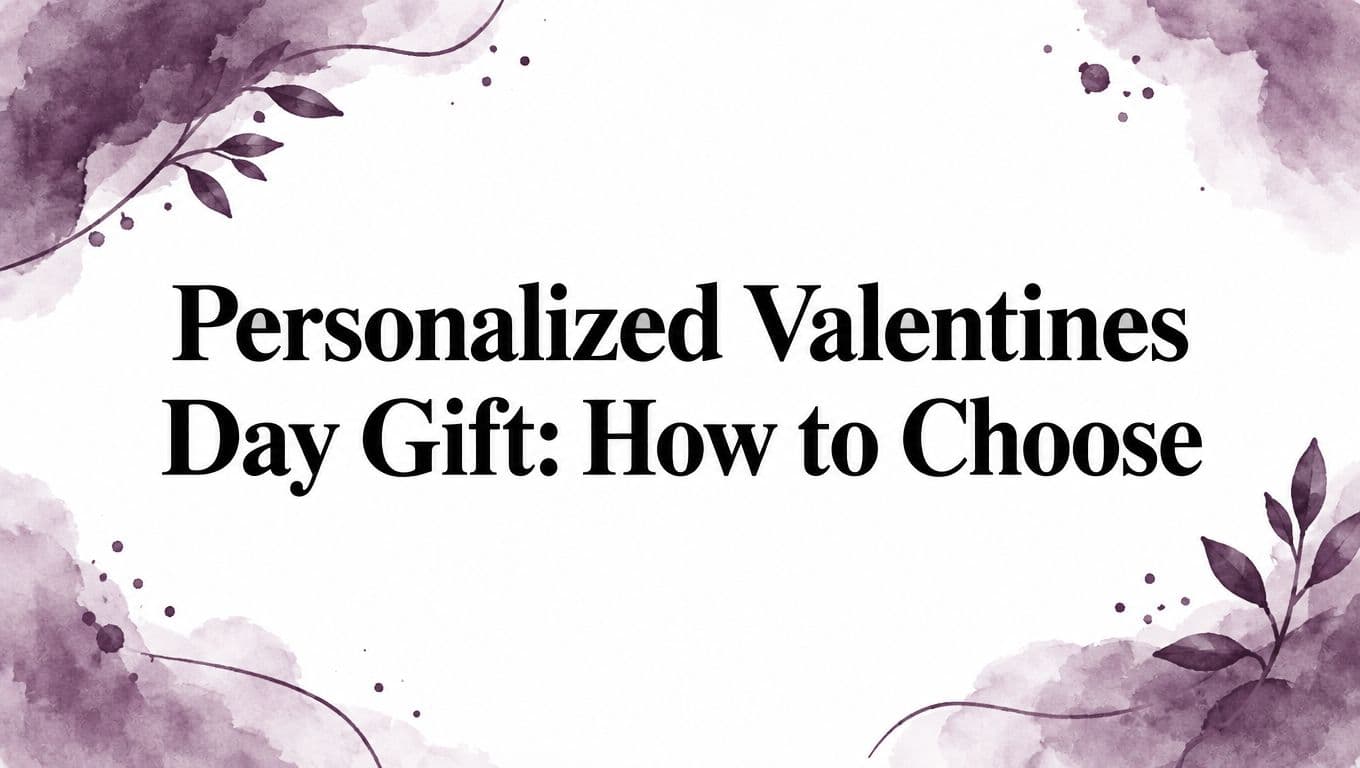 Personalized Valentines Day Gift: How to Choose