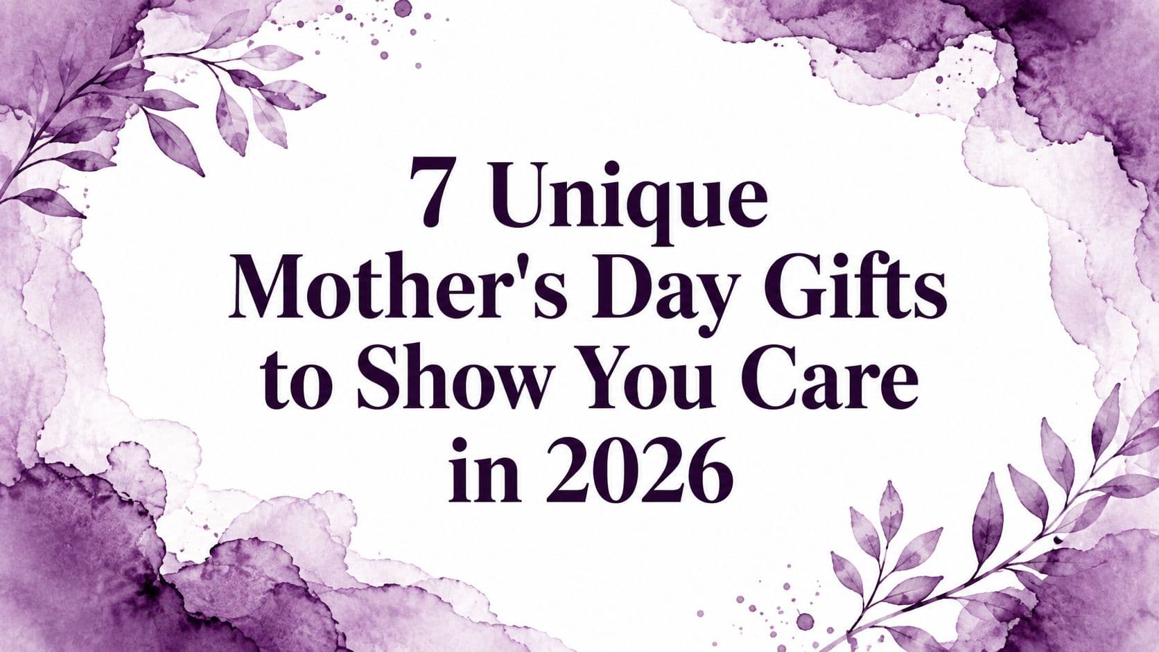 7 Unique Mother's Day Gifts to Show You Care in 2026