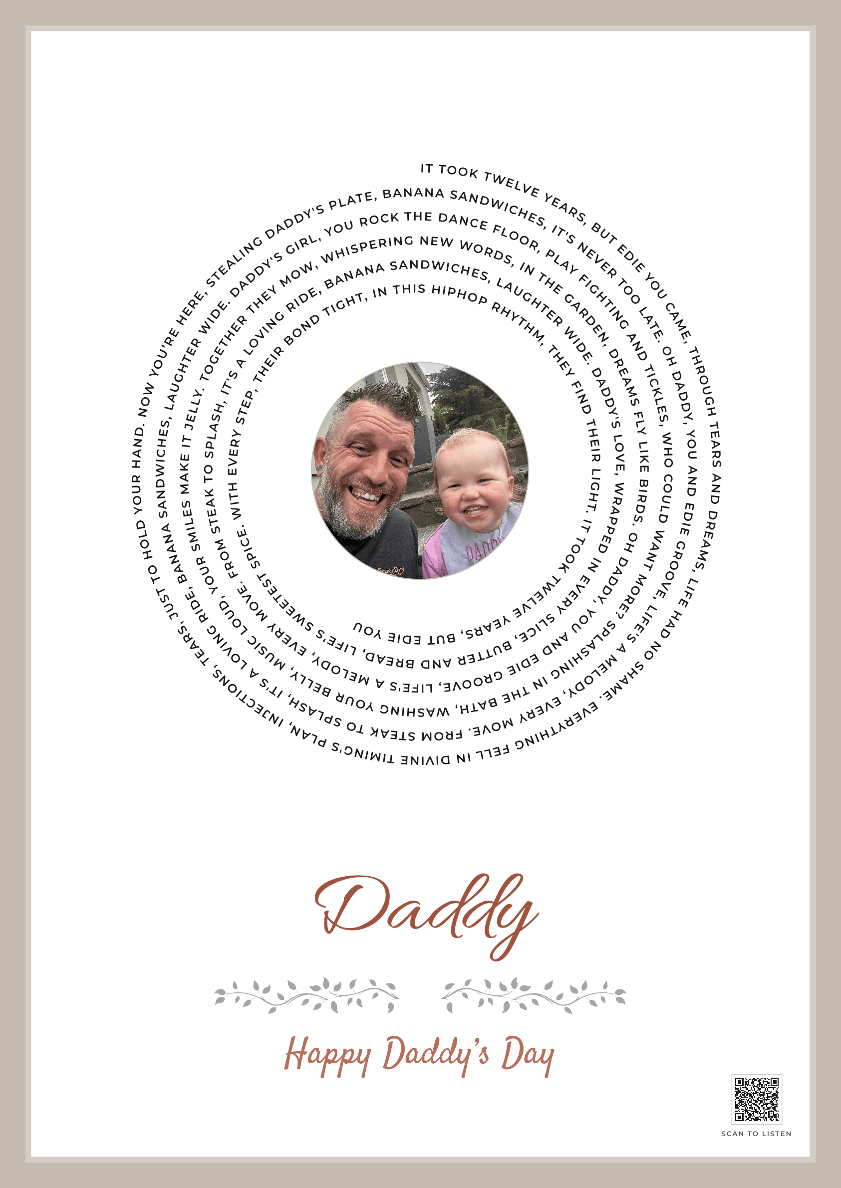 Edie and Daddy's Divine Rhythm