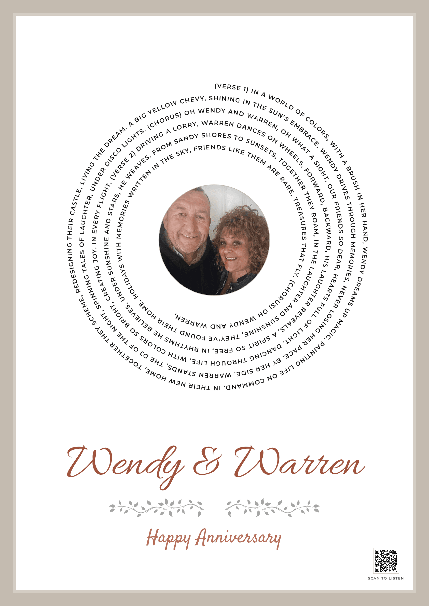 Sunlit Memories and Laughter with Wendy and Warren