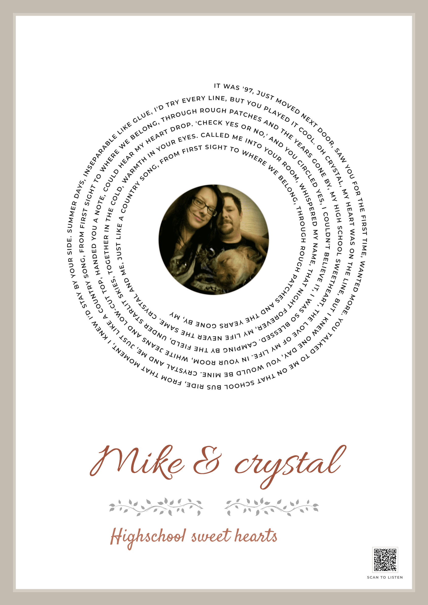 Crystal and Me: Our Timeless Tale