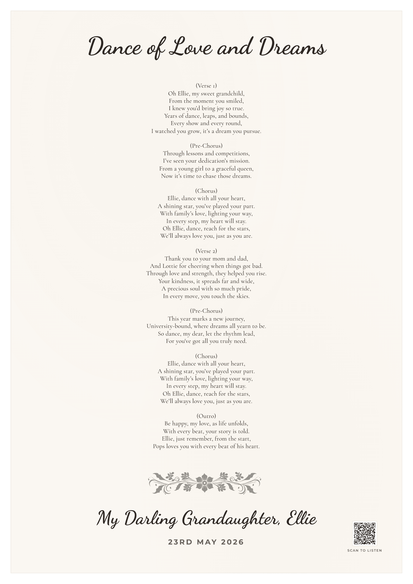 Dance of Love and Dreams