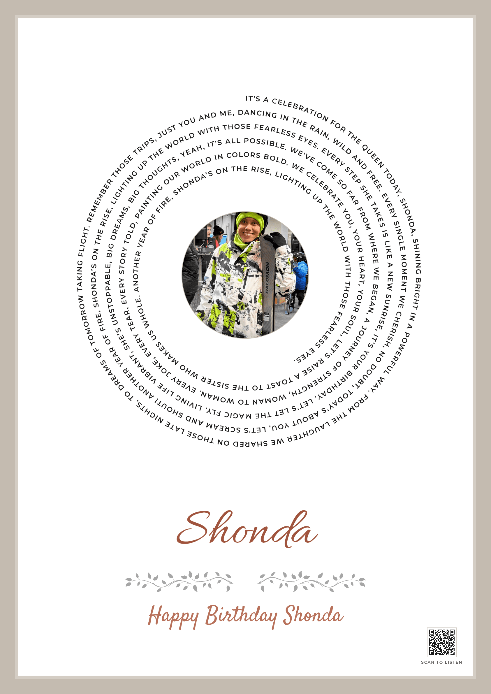 Another Year of Fire - Happy Birthday Shonda