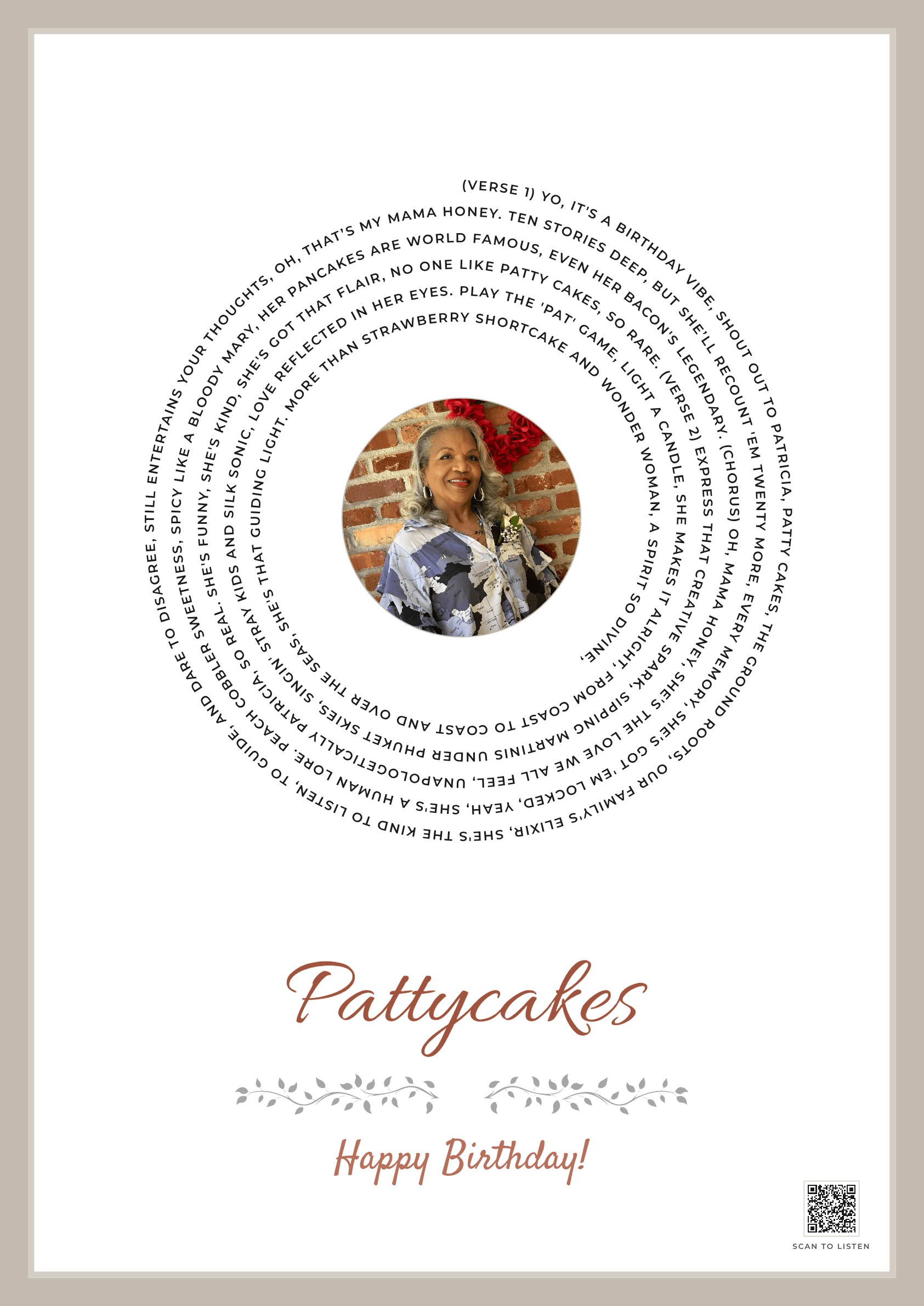 Mama Honey's Anthem: Unapologetically Patricia
