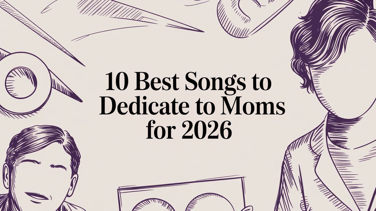 Debticate 10 Best Songs to Dedicate to Moms for 2026 | GiftSong | GiftSong